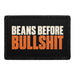 Beans Before Bullshit - Meta Data - Crop Image Text - Removable Patch - Pull Patch - Removable Patches For Authentic Flexfit and Snapback Hats
