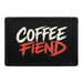 COFFEE FIEND - Meta Data - Crop Image Text - Removable Patch - Pull Patch - Removable Patches For Authentic Flexfit and Snapback Hats
