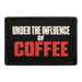 Under The Influence Of Coffee - Meta Data - Crop Image Text - Removable Patch - Pull Patch - Removable Patches For Authentic Flexfit and Snapback Hats
