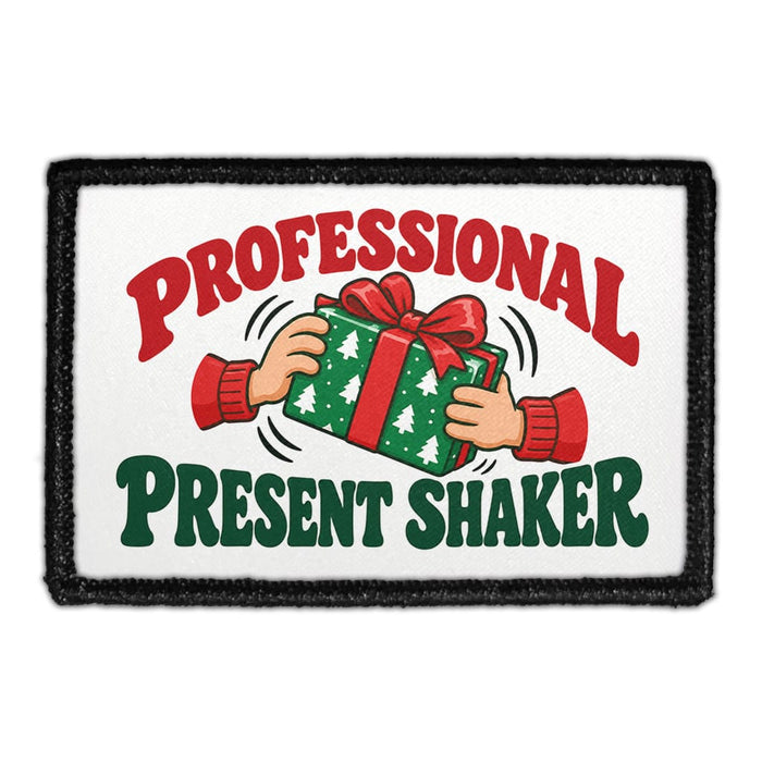 Professional Present Shaker - Meta Data - Crop Image Text - Removable Patch - Pull Patch - Removable Patches For Authentic Flexfit and Snapback Hats