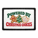 Powered by Christmas Cookies - Meta Data - Crop Image Text - Removable Patch - Pull Patch - Removable Patches For Authentic Flexfit and Snapback Hats