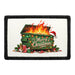Merry Christmas Dumpster Fire - Meta Data - Crop Image Text - Removable Patch - Pull Patch - Removable Patches For Authentic Flexfit and Snapback Hats
