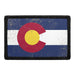 Colorado State Flag - Color - Distressed - Patch - Pull Patch - Removable Patches For Authentic Flexfit and Snapback Hats