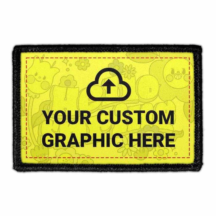 Custom Graphic - Removable Patch - Pull Patch - Removable Patches That Stick To Your Gear
