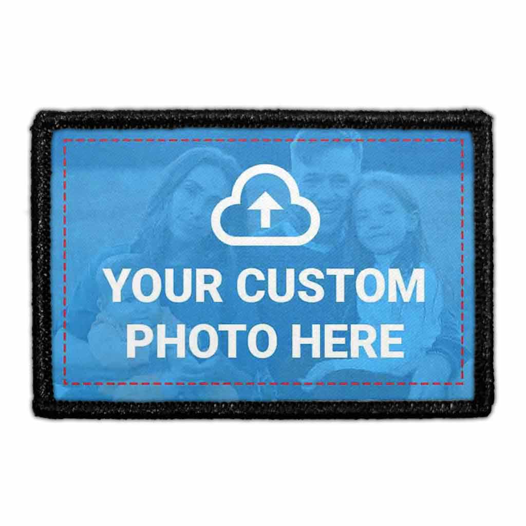 Changing Image Patch Custom Photo Patch | Velcro® Compatible Patch with Your Image — Pull ...
