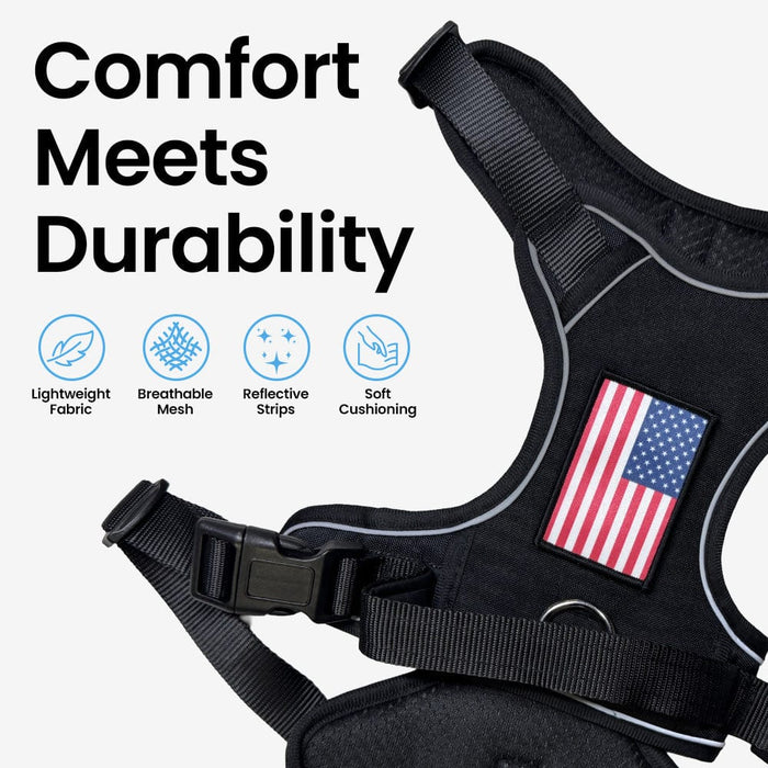 Bundle: Custom Logo + PawPatch Track Dog Harness (Medium)