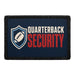 Quarterback Security  - Meta Data - Crop Image Text - - Removable Patch - Pull Patch - Removable Patches For Authentic Flexfit and Snapback Hats
