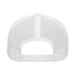 MULTICAM® Retro Trucker Pull Patch Hat by SNAPBACK - Alpine White Camo and White - Pull Patch - Removable Patches For Authentic Flexfit and Snapback Hats