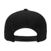 Premium Curved Visor Pull Patch Hat By Snapback - Black - Pull Patch - Removable Patches For Authentic Flexfit and Snapback Hats