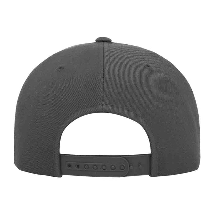 Premium Classic Pull Patch Hat By Snapback - Dark Grey - Pull Patch - Removable Patches For Authentic Flexfit and Snapback Hats