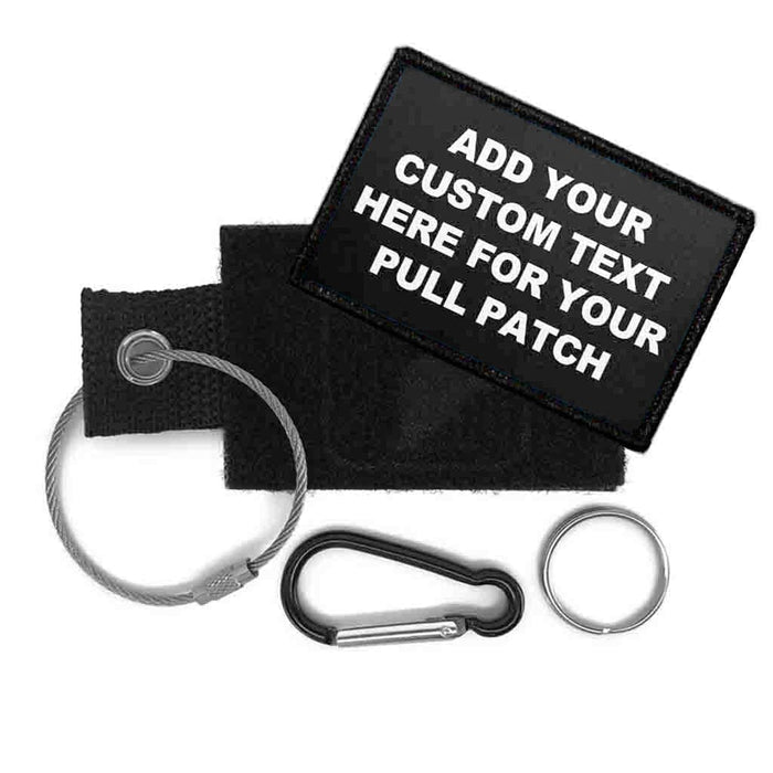 Bundle: 4 Lines Custom Text + Tag (Vertical)