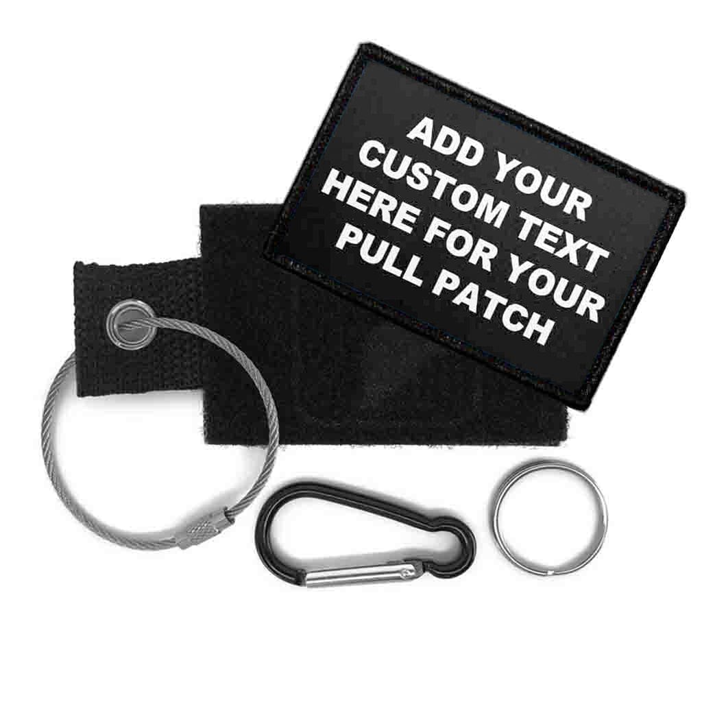 4 Lines Custom Text Patch + Tag Bundle – Vertical | Custom — Pull Patch ...