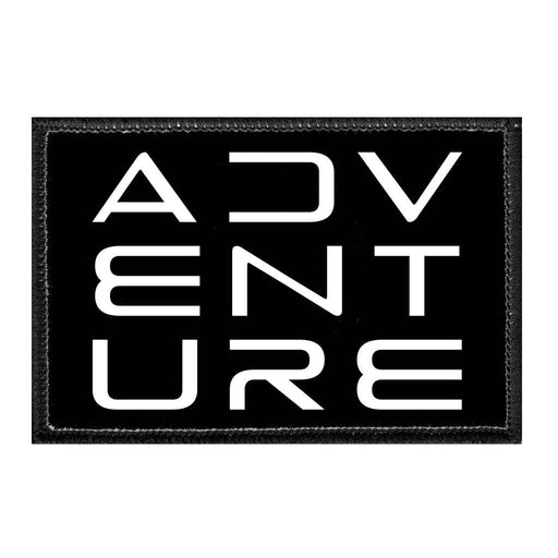 ADV ENT URE - Removable Patch - Pull Patch - Removable Patches For Authentic Flexfit and Snapback Hats