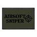 Airsoft Sniper - Removable Patch - Pull Patch - Removable Patches For Authentic Flexfit and Snapback Hats