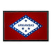 Arkansas State Flag - Color - Removable Patch - Pull Patch - Removable Patches For Authentic Flexfit and Snapback Hats