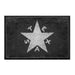 Battle of San Jacinto - Texas - Black and White - Removable Patch - Pull Patch - Removable Patches For Authentic Flexfit and Snapback Hats