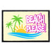 Beach Please - Removable Patch - Pull Patch - Removable Patches For Authentic Flexfit and Snapback Hats