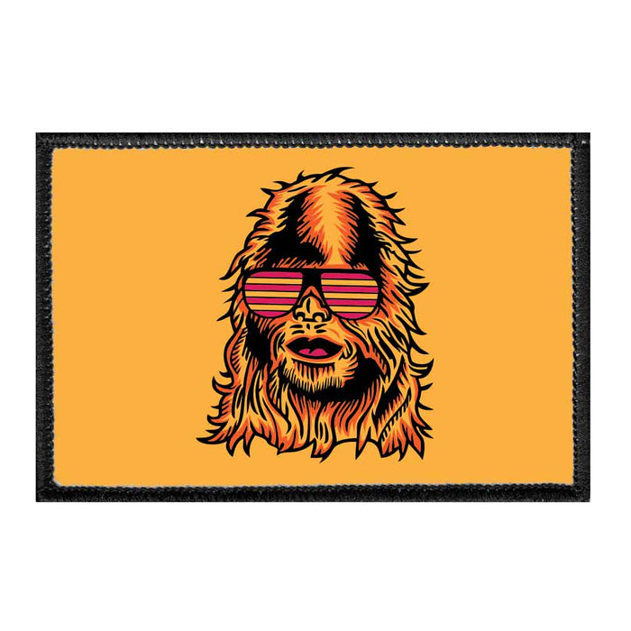 Bigfoot - Disco - Removable Patch - Pull Patch - Removable Patches That Stick To Your Gear