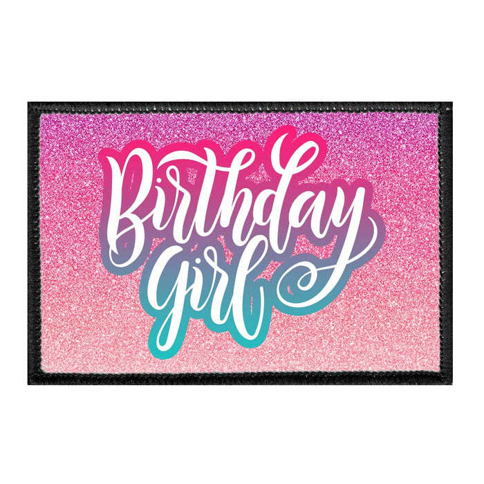 Birthday Girl - Removable Patch - Pull Patch - Removable Patches For Authentic Flexfit and Snapback Hats