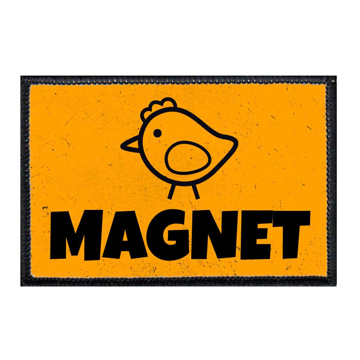 Chick Magnet - Patch - Pull Patch - Removable Patches For Authentic Flexfit and Snapback Hats