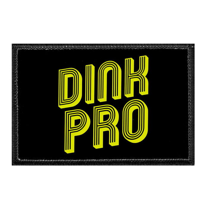 Dink Pro - Removable Patch - Pull Patch - Removable Patches For Authentic Flexfit and Snapback Hats