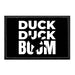 Duck Duck Boom - Removable Patch - Pull Patch - Removable Patches For Authentic Flexfit and Snapback Hats