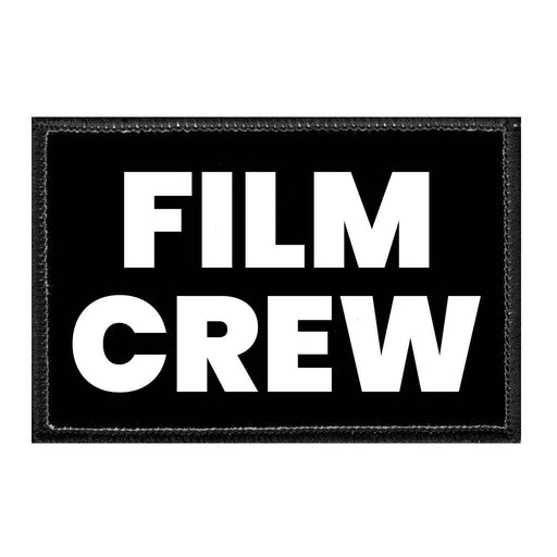 Film Crew - Removable Patch - Pull Patch - Removable Patches For Authentic Flexfit and Snapback Hats