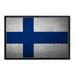 Finland Flag - Color - Distressed - Removable Patch - Pull Patch - Removable Patches For Authentic Flexfit and Snapback Hats