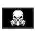 Gas Mask Skull - Removable Patch - Pull Patch - Removable Patches That Stick To Your Gear