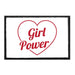 Girl Power - Bold - Removable Patch - Pull Patch - Removable Patches For Authentic Flexfit and Snapback Hats