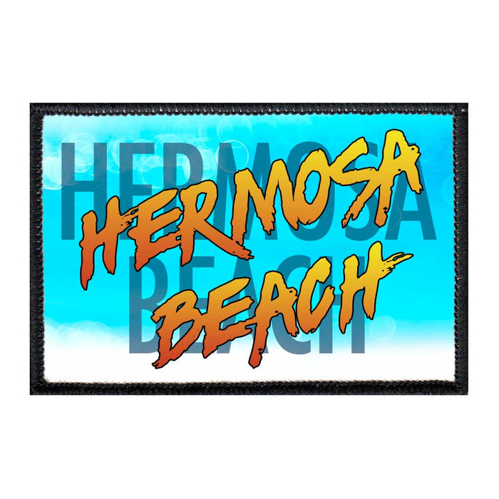 Hermosa Beach - Baywatch - Removable Patch - Pull Patch - Removable Patches For Authentic Flexfit and Snapback Hats