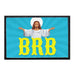 Jesus - BRB - Patch - Pull Patch - Removable Patches For Authentic Flexfit and Snapback Hats