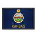 Kansas State Flag - Color - Removable Patch - Pull Patch - Removable Patches For Authentic Flexfit and Snapback Hats