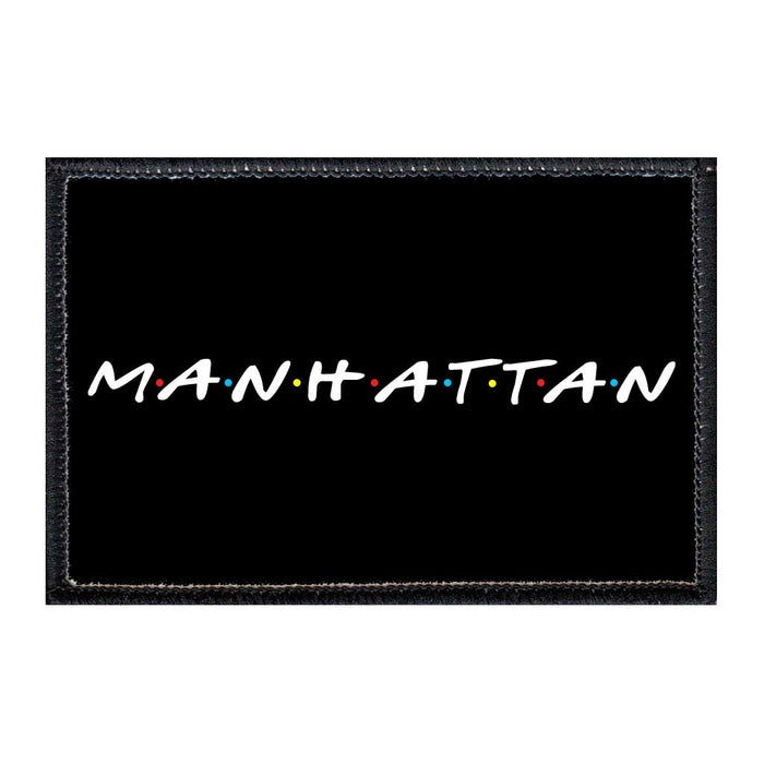 Manhattan - Friends - Removable Patch - Pull Patch - Removable Patches For Authentic Flexfit and Snapback Hats