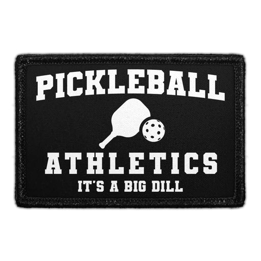 Pickleball Athletics - It's A Big Dill - Removable Patch - Pull Patch - Removable Patches For Authentic Flexfit and Snapback Hats