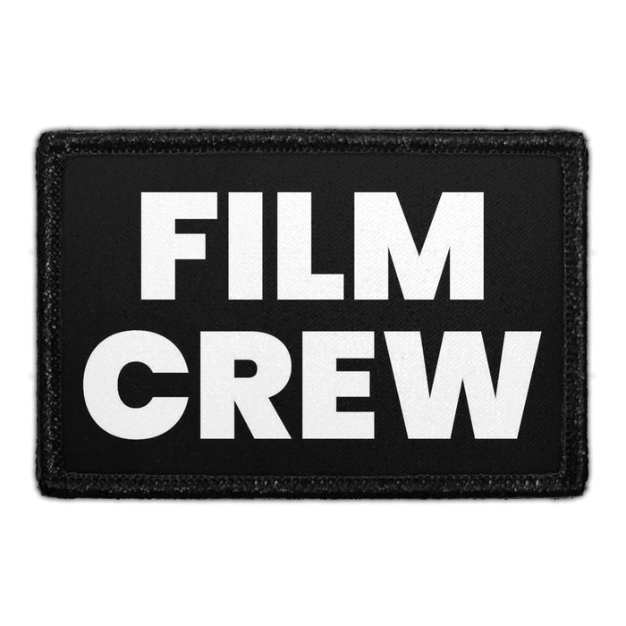 Film Crew - Removable Patch - Pull Patch - Removable Patches For Authentic Flexfit and Snapback Hats