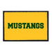 Mira Costa - Mustangs Green Text - Removable Patch - Pull Patch - Removable Patches That Stick To Your Gear