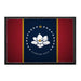 Mississippi State Flag - New - Color - Removable Patch - Pull Patch - Removable Patches For Authentic Flexfit and Snapback Hats