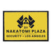 Nakatomi Plaza - Security - Yellow - Removable Patch - Pull Patch - Removable Patches For Authentic Flexfit and Snapback Hats