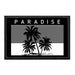 Palm Tree Paradise - Removable Patch - Pull Patch - Removable Patches For Authentic Flexfit and Snapback Hats