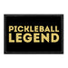 Pickleball Legend - Removable Patch - Pull Patch - Removable Patches For Authentic Flexfit and Snapback Hats