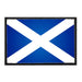 Scotland Flag - Color - Removable Patch - Pull Patch - Removable Patches For Authentic Flexfit and Snapback Hats