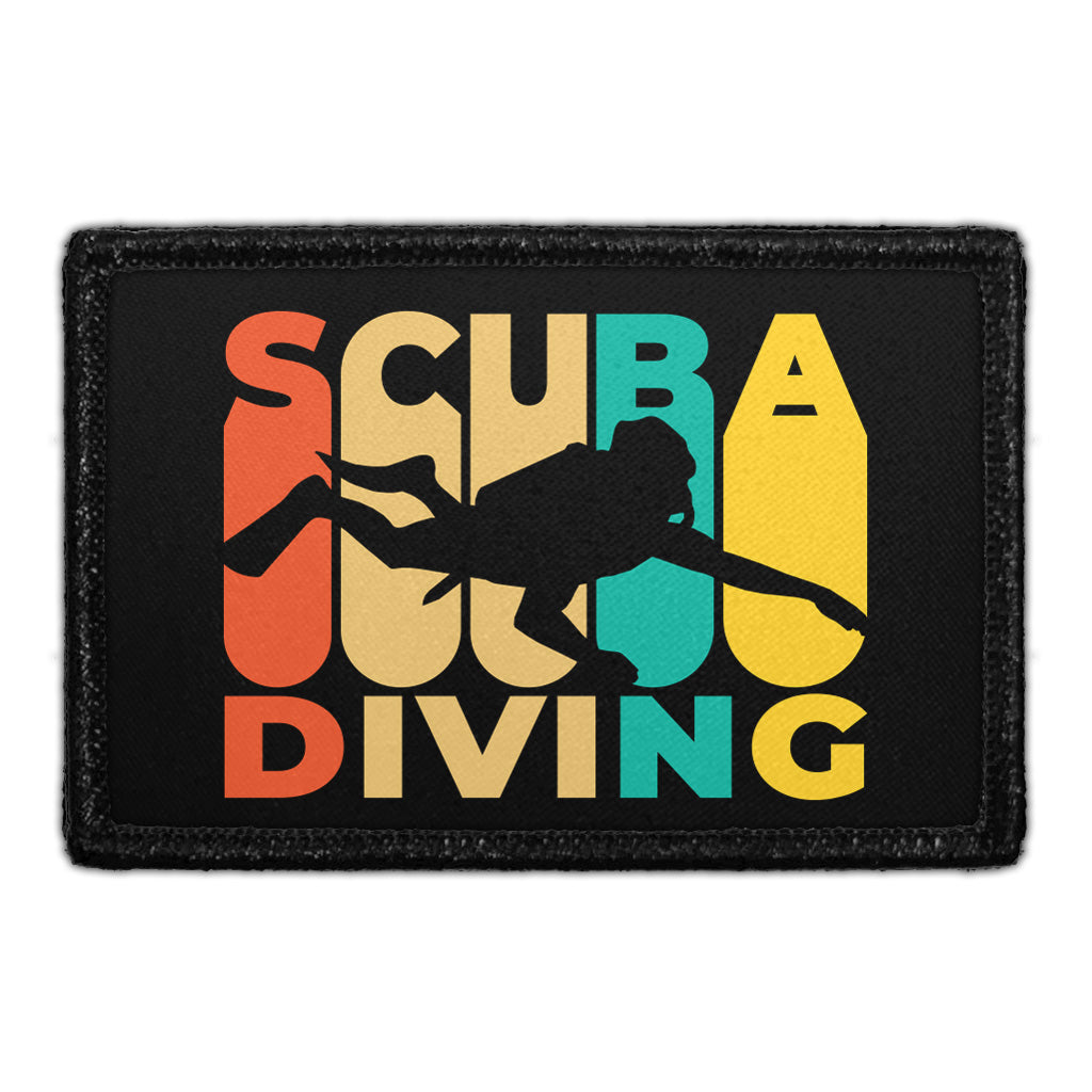 US Flag - Spear Fishing - Removable Patch — Pull Patch - Removable ...