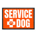 Service Dog - Cross - Removable Patch - Pull Patch - Removable Patches For Authentic Flexfit and Snapback Hats