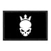 Skull With Crown - Removable Patch - Pull Patch - Removable Patches That Stick To Your Gear