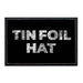 Tin Foil Hat - Patch - Pull Patch - Removable Patches For Authentic Flexfit and Snapback Hats