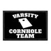 Varsity Cornhole Team - Removable Patch - Pull Patch - Removable Patches For Authentic Flexfit and Snapback Hats