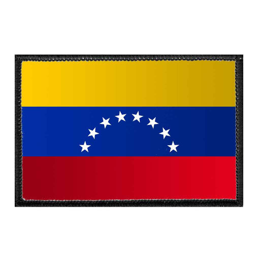 Venezuela Flag - Color - Removable Patch - Pull Patch - Removable Patches For Authentic Flexfit and Snapback Hats