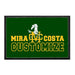 Mira Costa Mustangs - Removable Patch - Pull Patch - Removable Patches That Stick To Your Gear