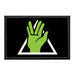 Alien Hand Gesture - Removable Patch - Pull Patch - Removable Patches That Stick To Your Gear